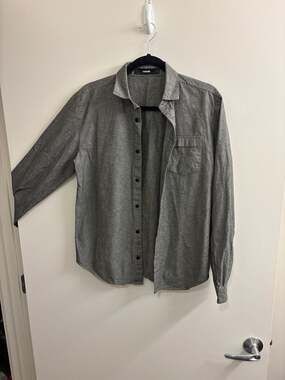 Dark grey melange M Grindle Shirt Ls
